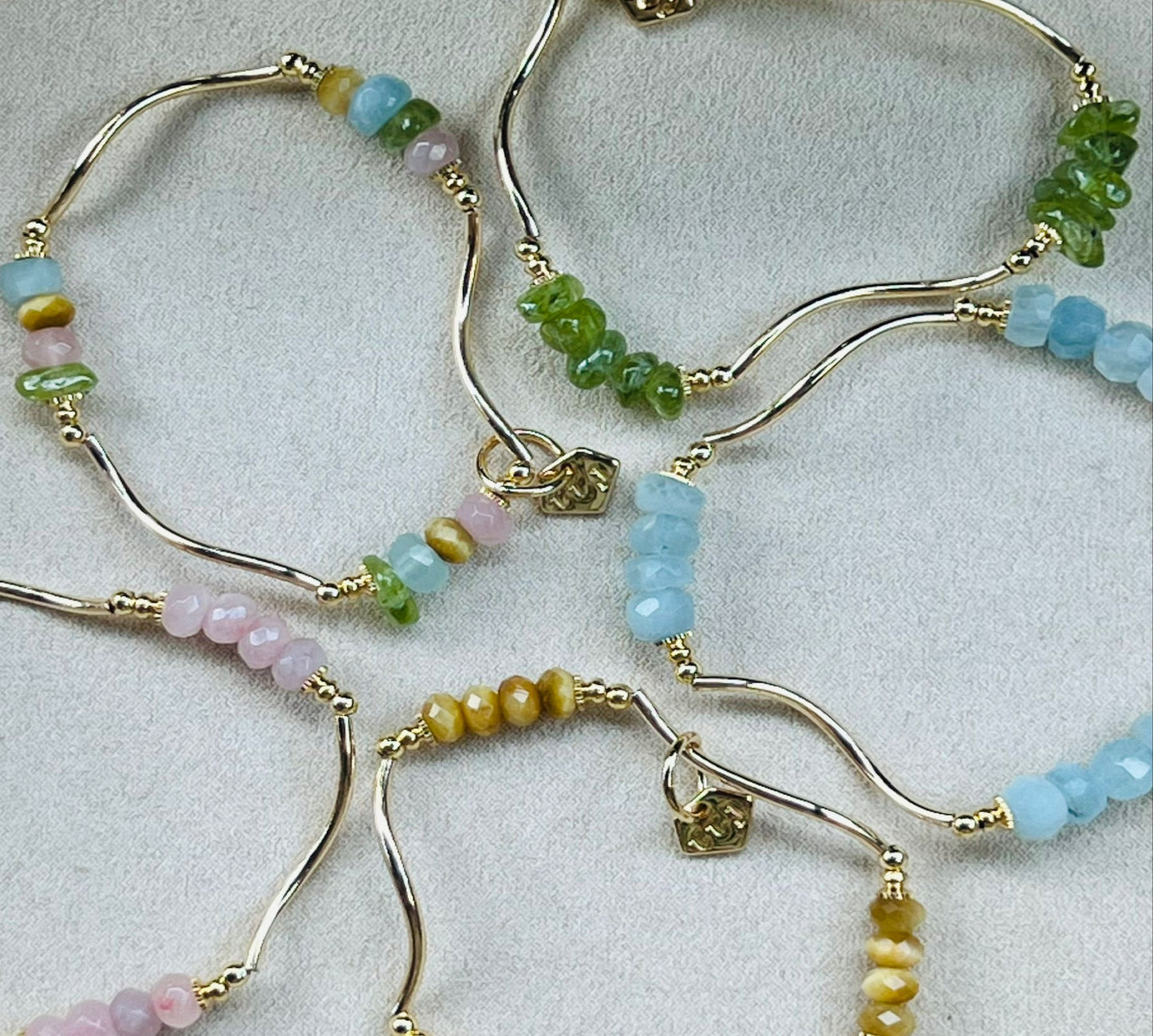 Aquamarine La Grace Bracelet