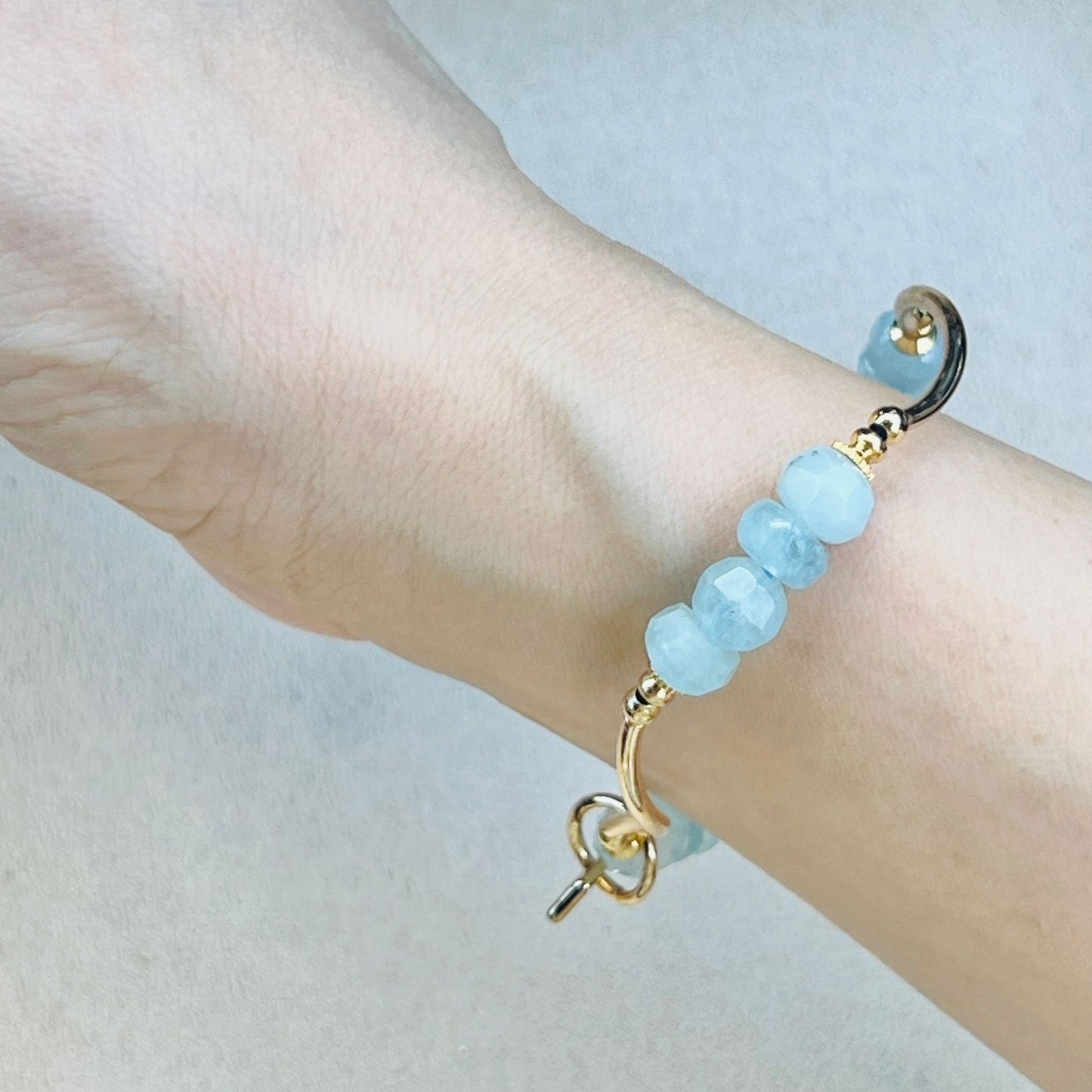 Aquamarine La Grace Bracelet