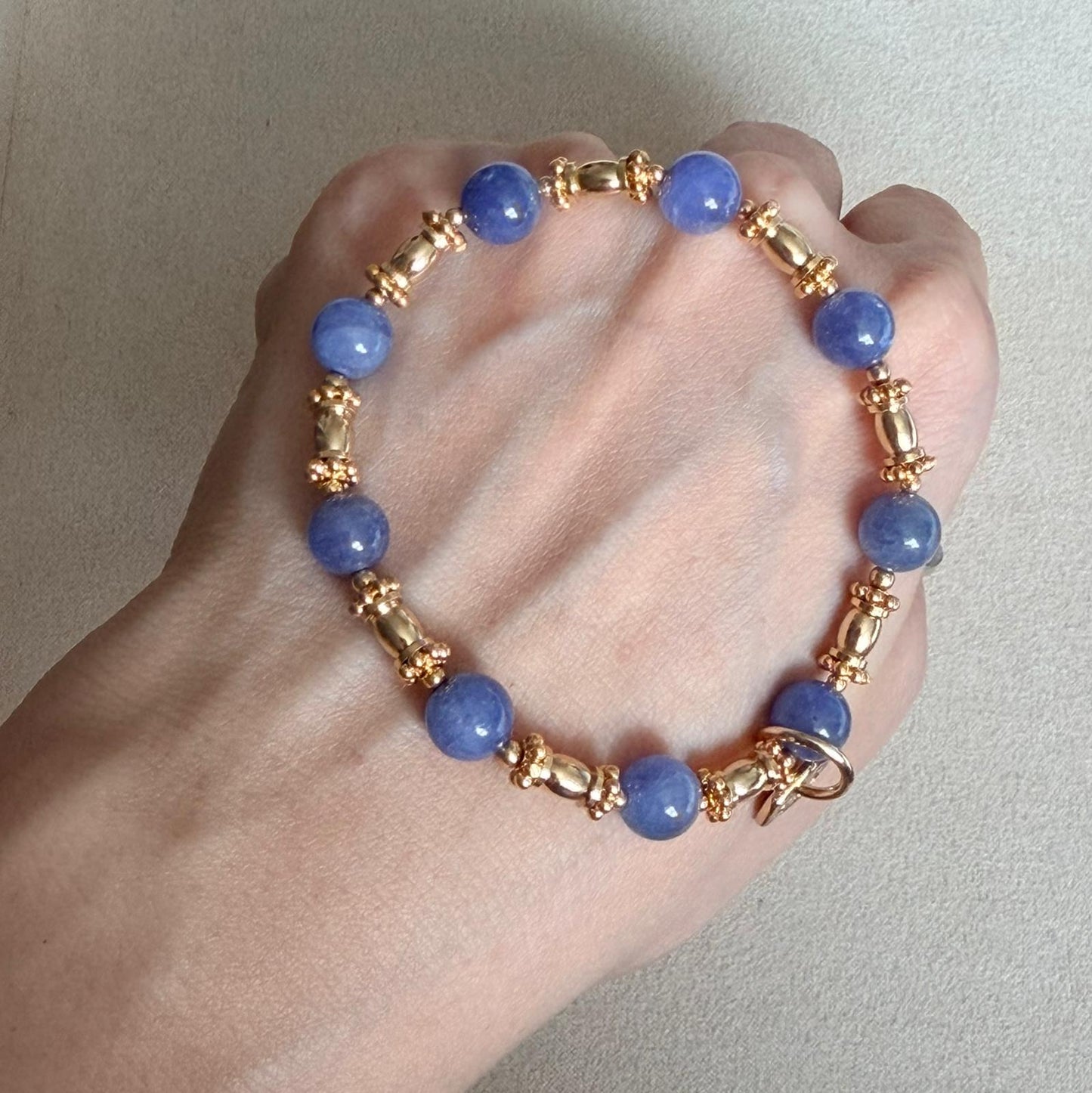 Velvet Tanzanite Baby Bracelet