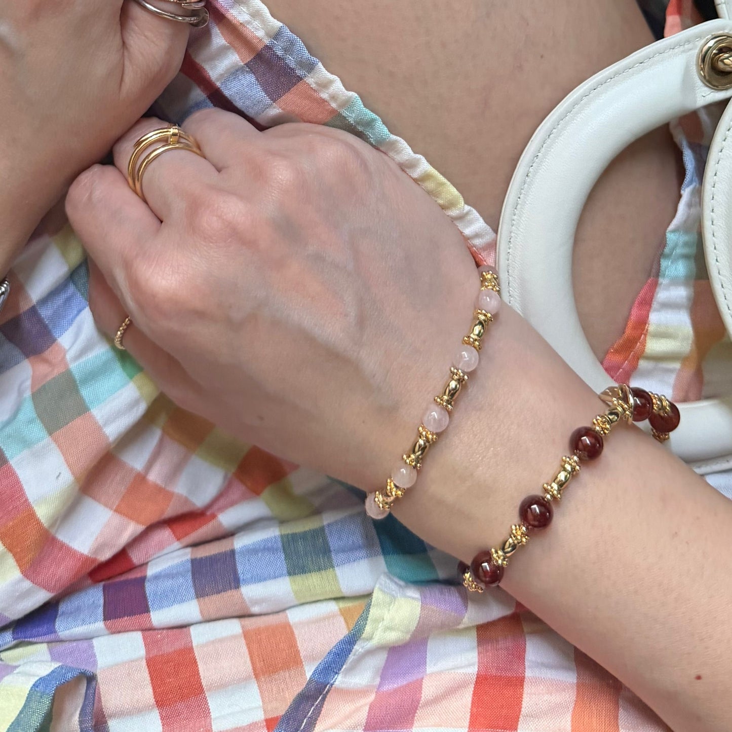 Morganite Baby Bracelet