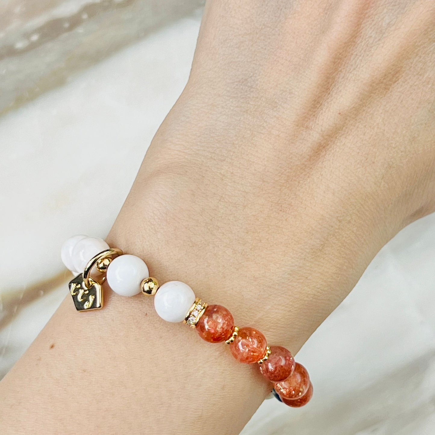 Sunstone Happiness & Manifestation Baby Bracelet