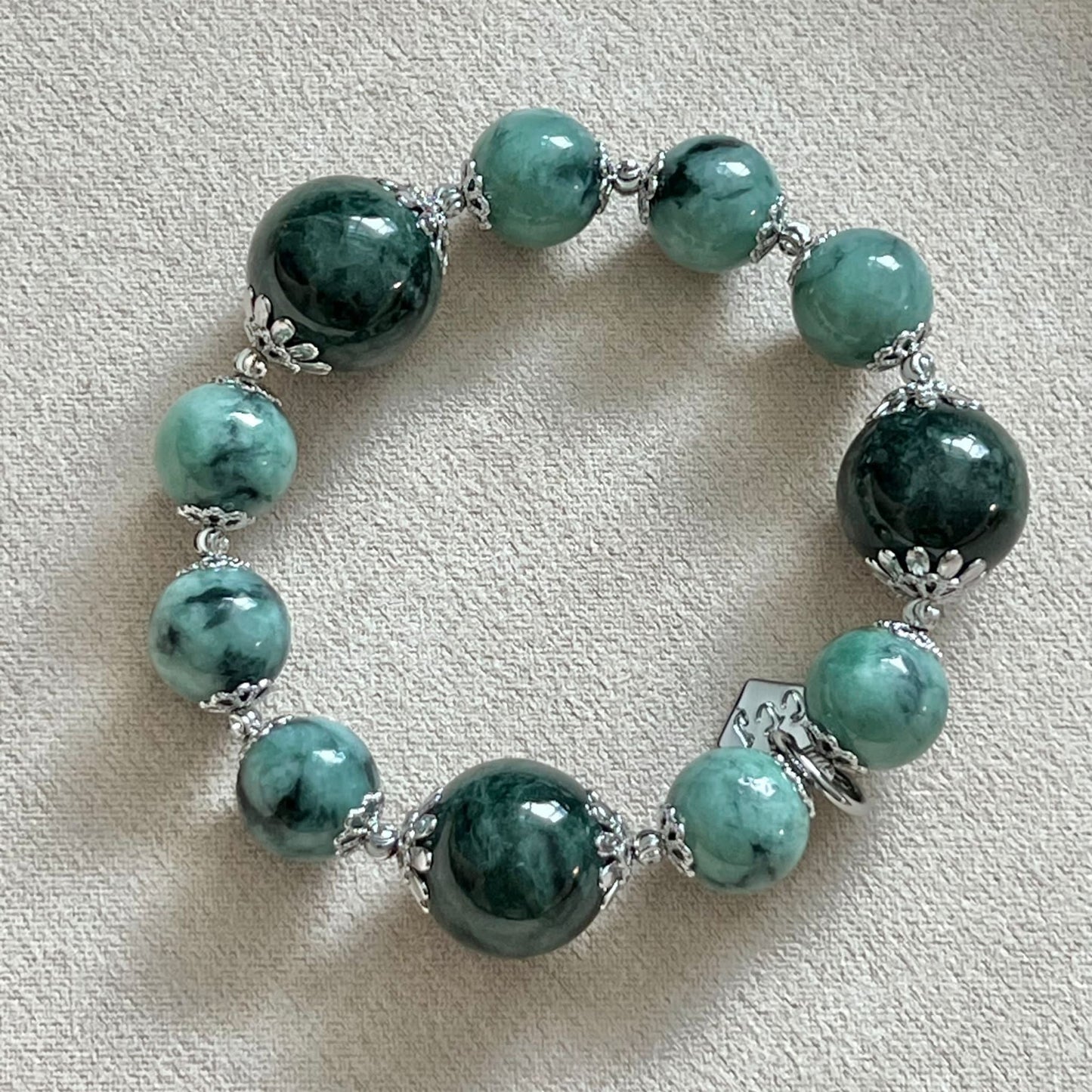 Watercolor Jade Bracelet SHW