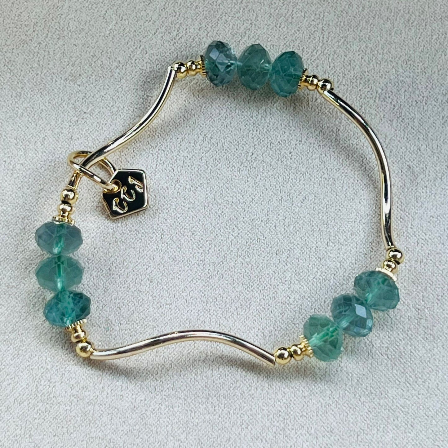 Fluorite La Grace Bracelet