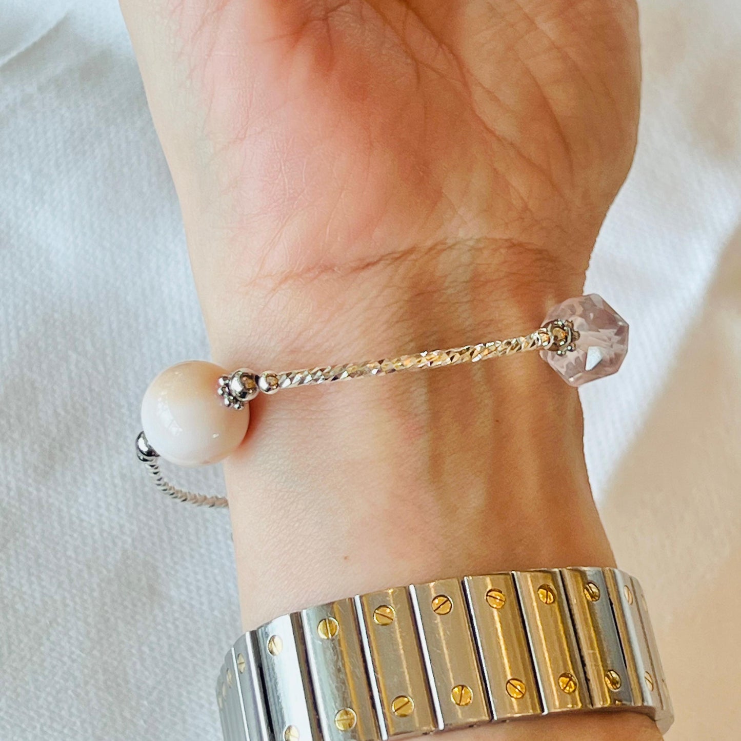 Very Pink, Very Pastel Juicy La Grace Bracelet SHW