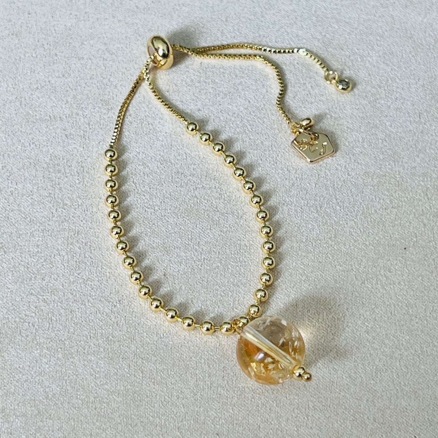 Citrine La Forma Bracelet