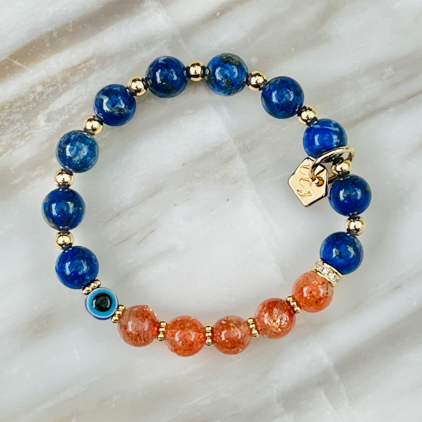 Sunstone Happiness & Wisdom Baby Bracelet