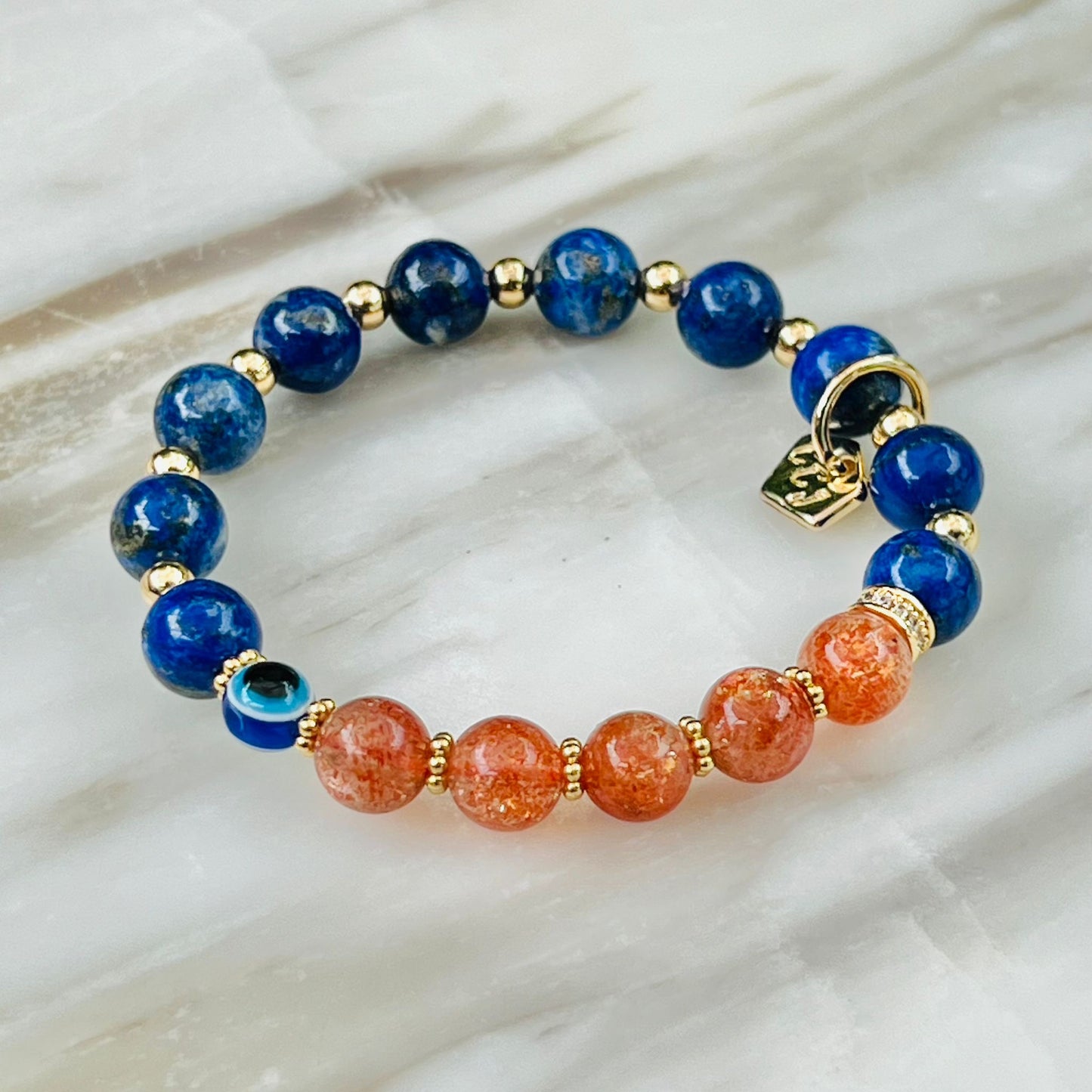 Sunstone Happiness & Wisdom Baby Bracelet