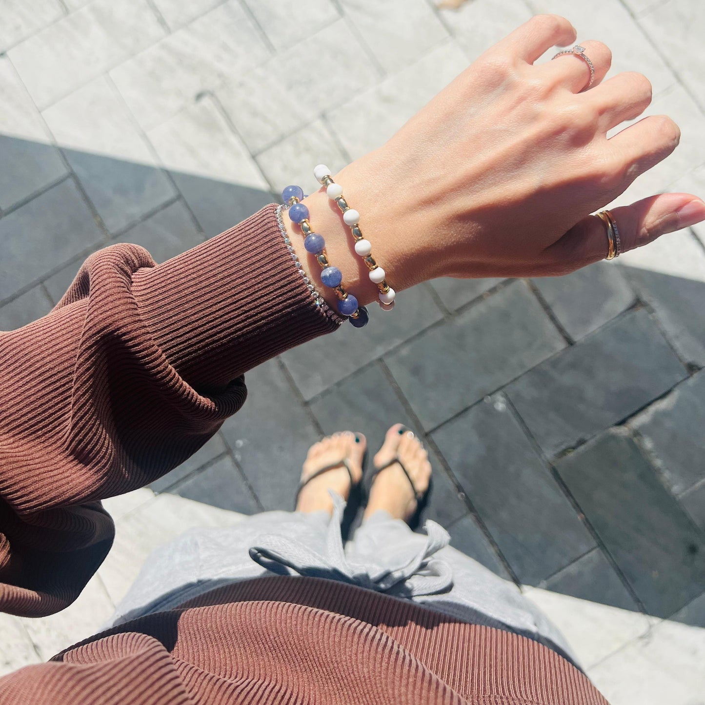 Velvet Tanzanite Baby Bracelet