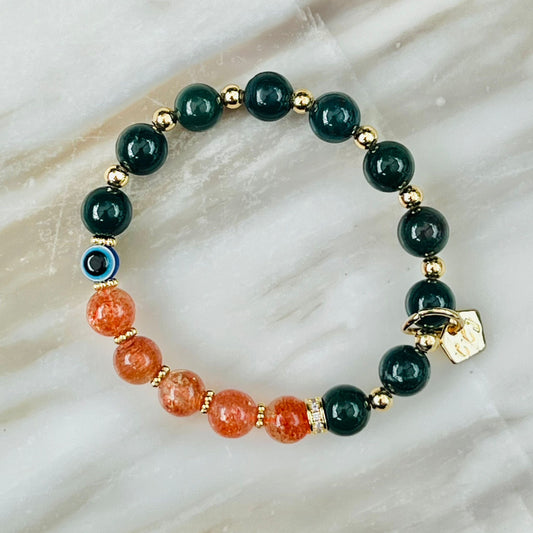 Sunstone Happiness & Good Health Baby Bracelet