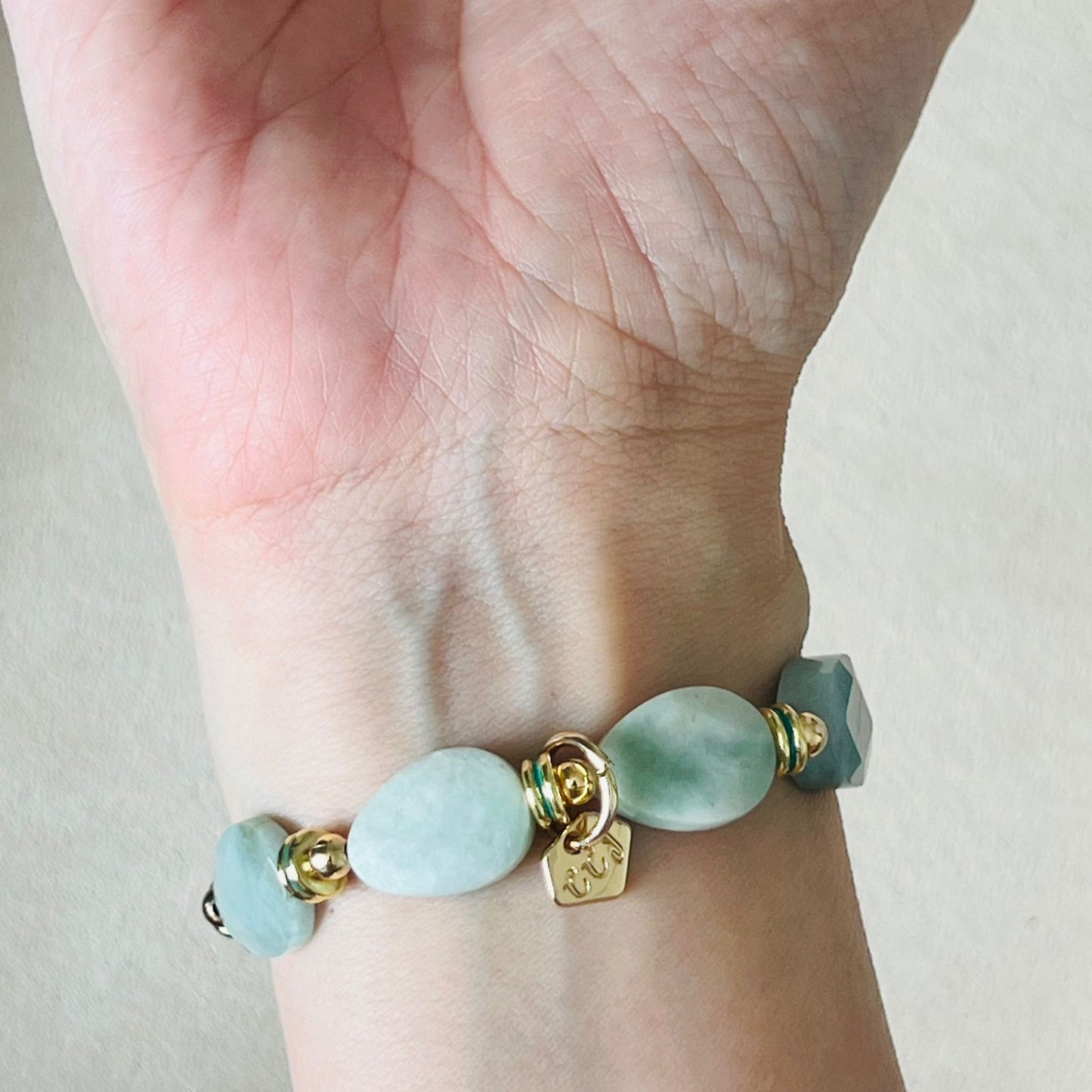 Jade Petals Clover Bracelet