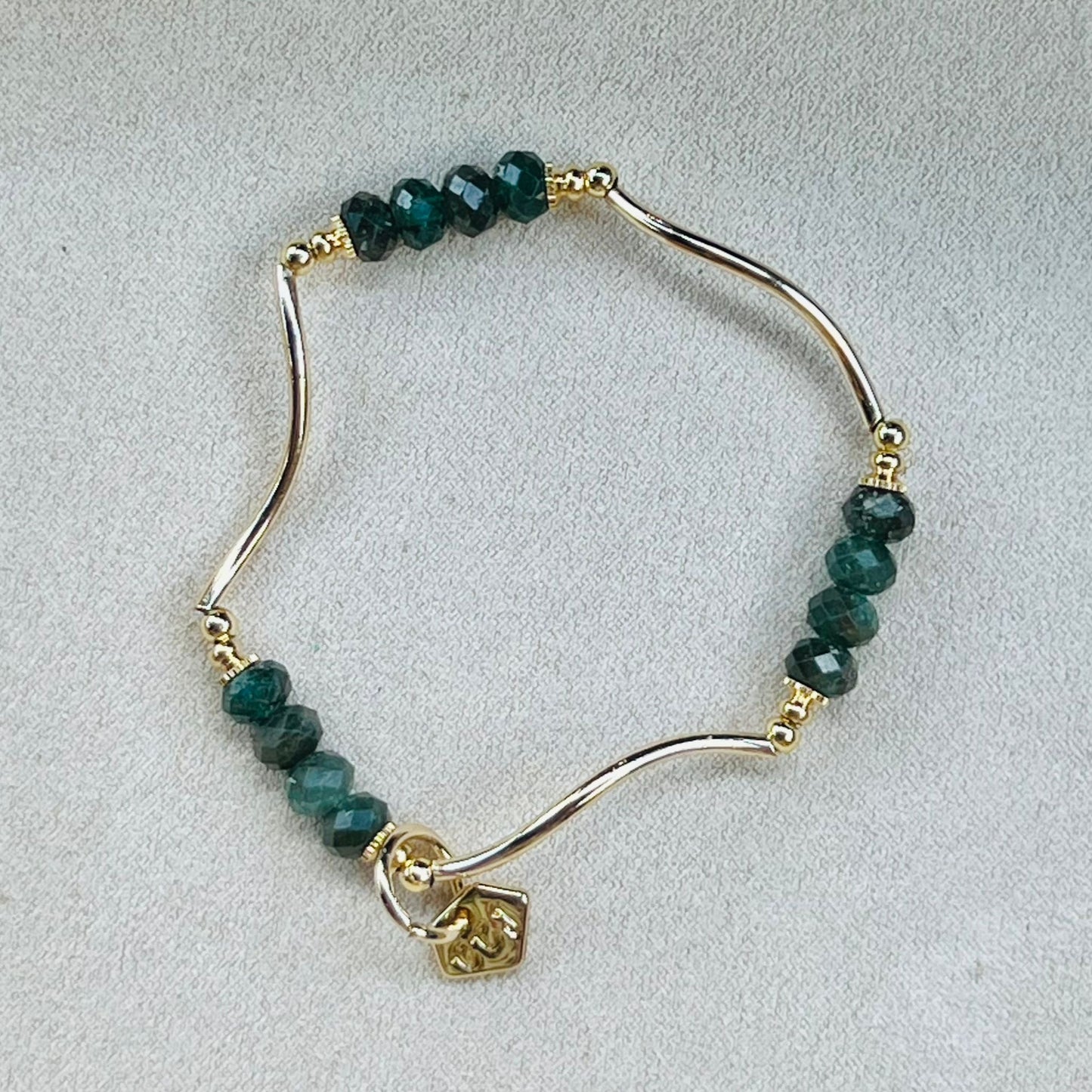 Green Apatite La Grace Bracelet