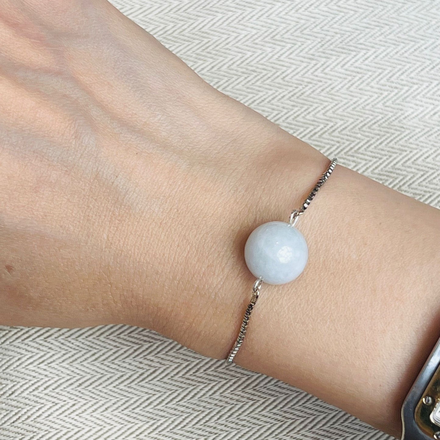 Pastel Jade La Forma Bracelet SHW