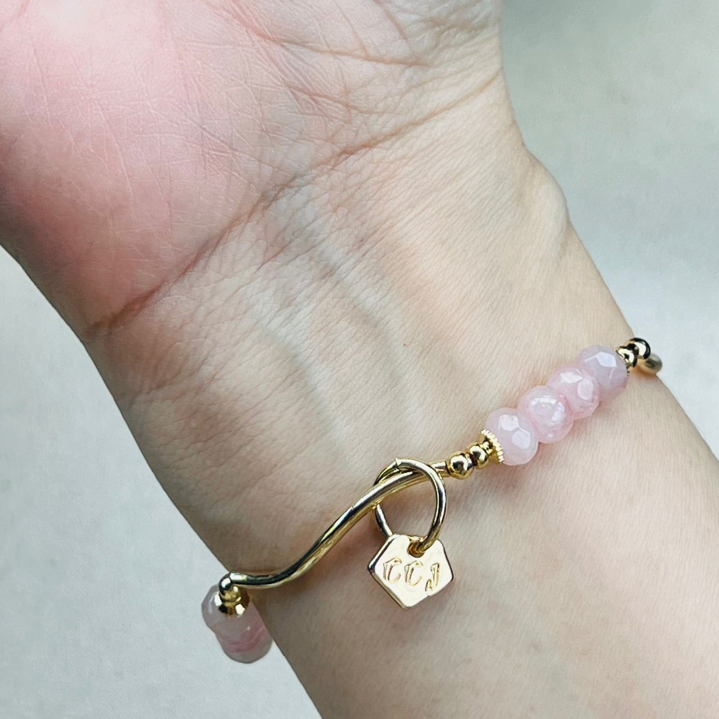 Rose Quartz La Grace Bracelet