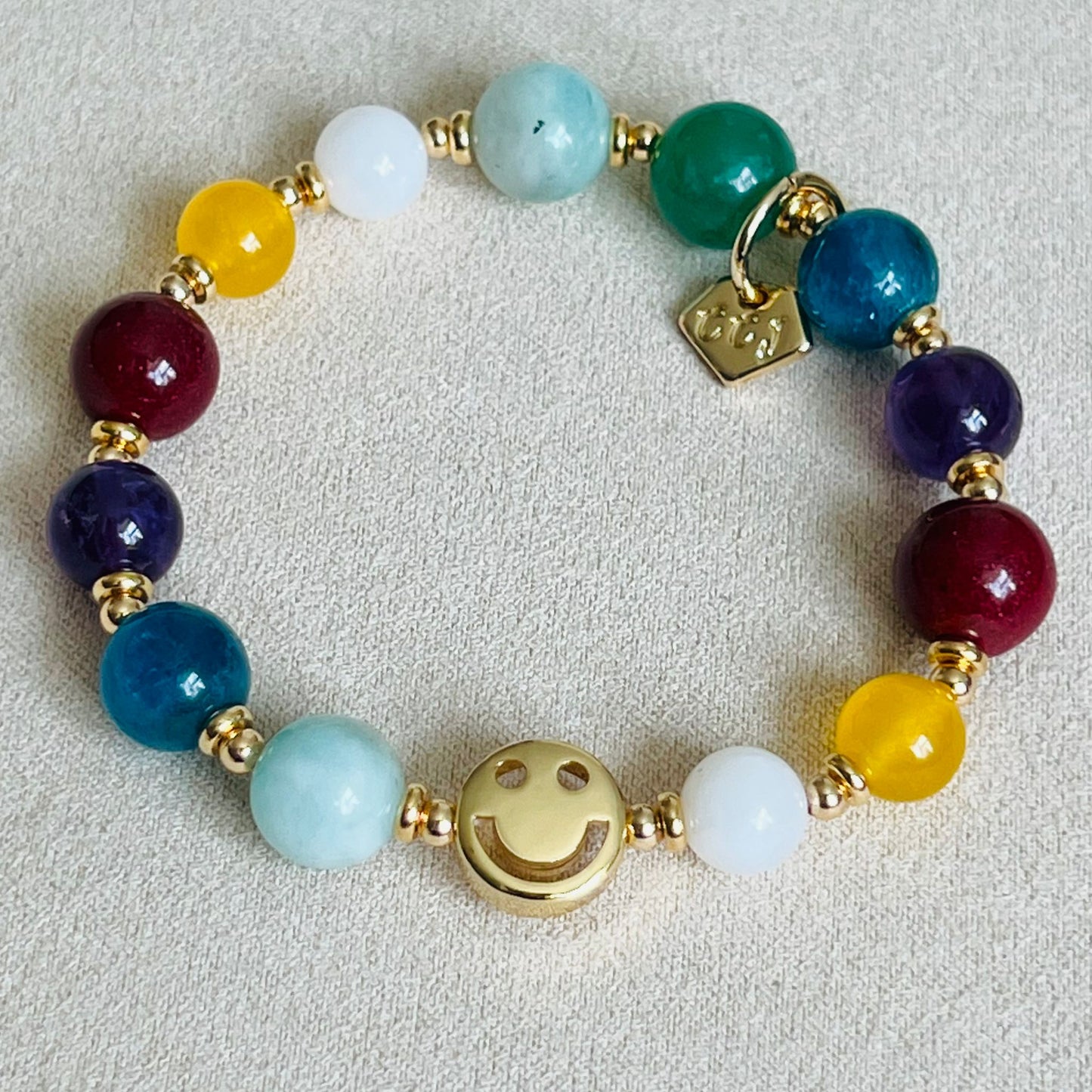 Smile! Rainbow Bracelet
