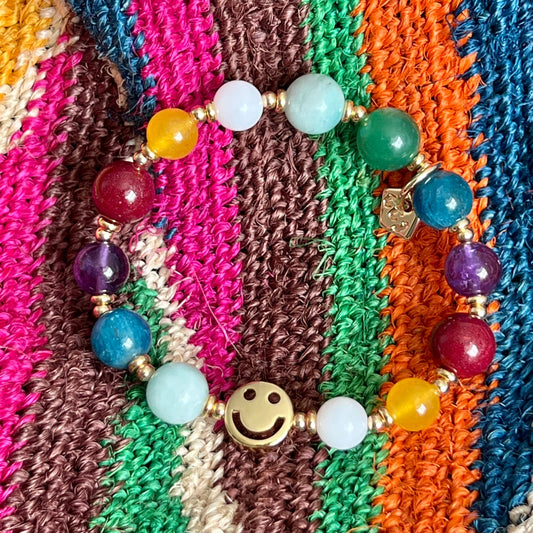Smile! Rainbow Bracelet