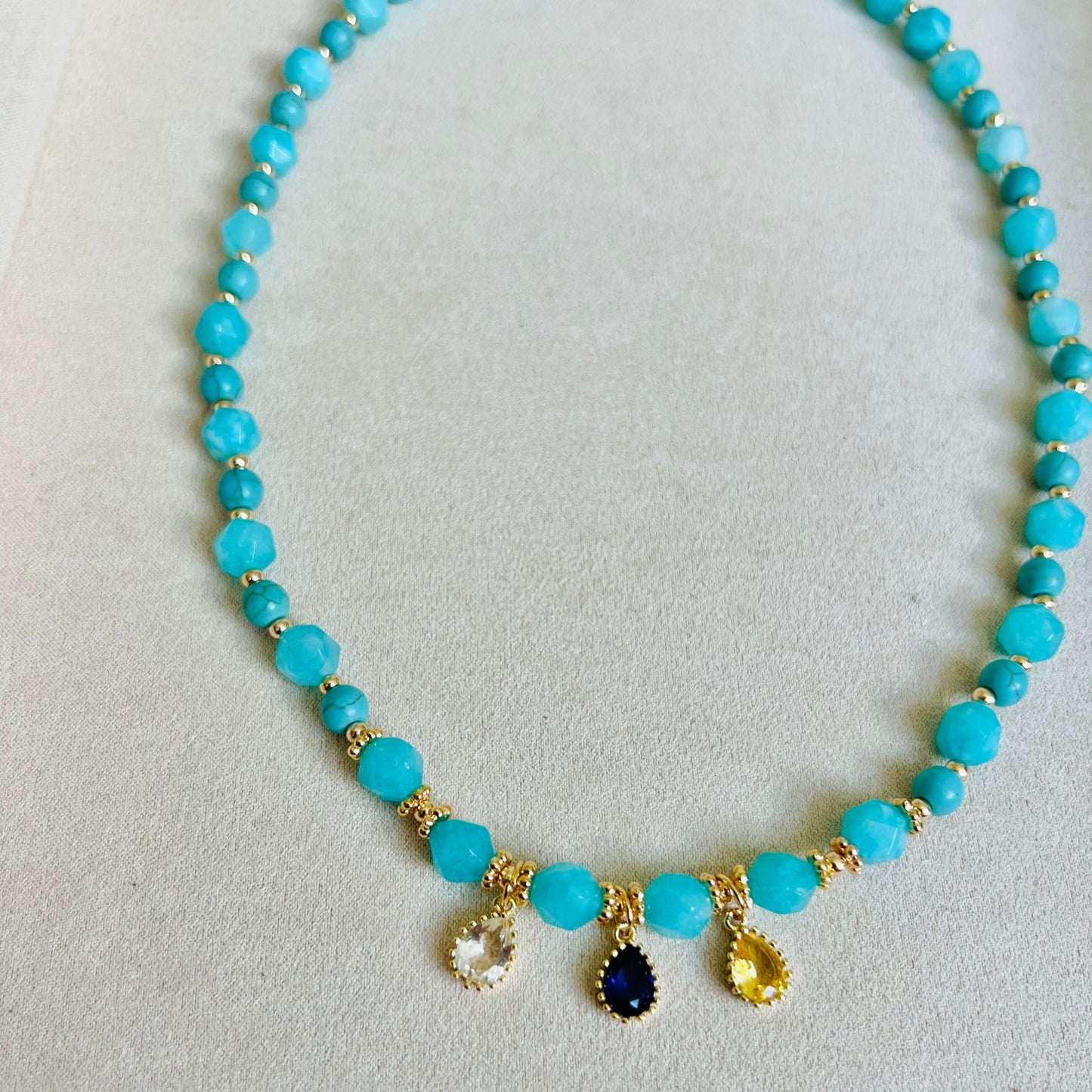 Amazonite & Turquoise Necklace