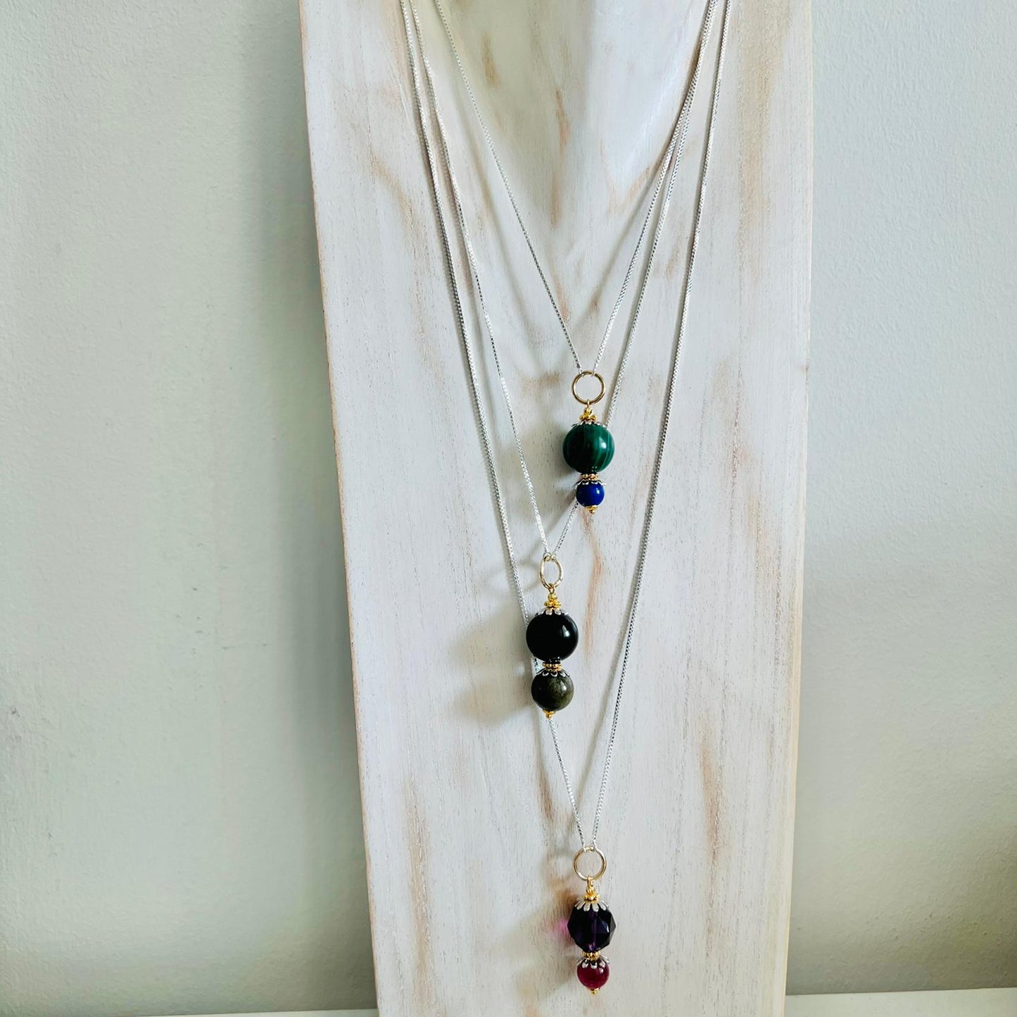 Tourmaline Galaxy Necklace