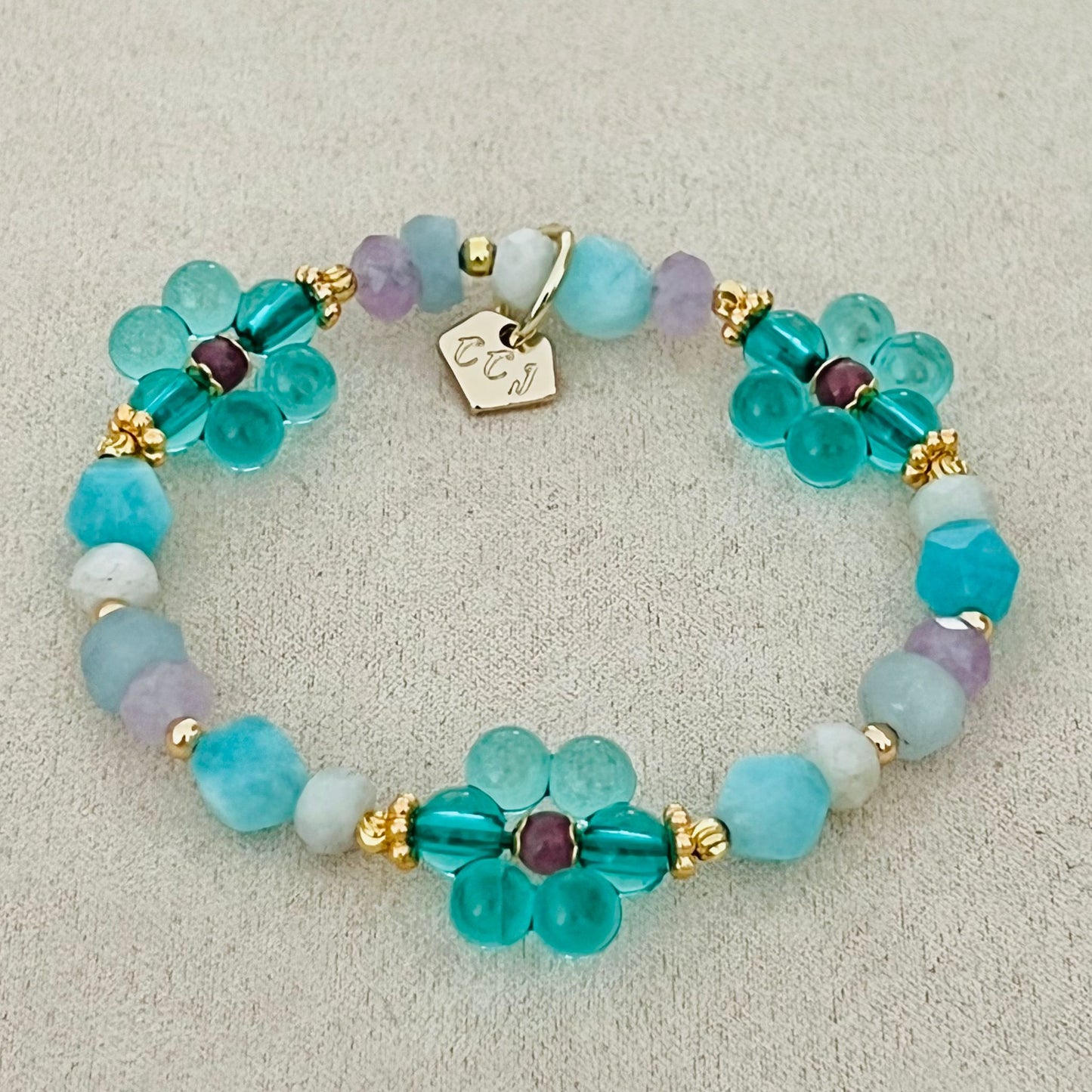 CCJ Friendship Flowers Bracelet