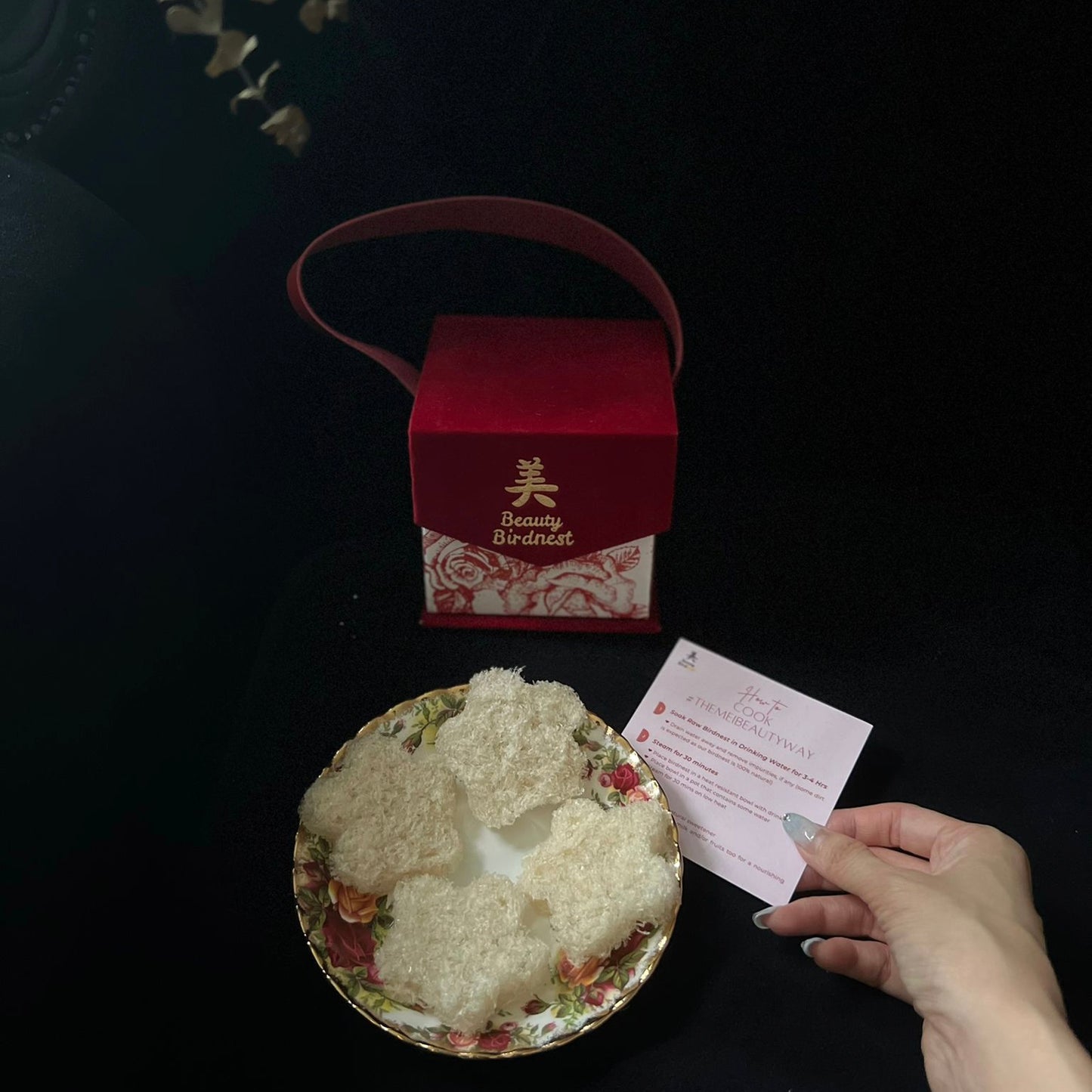 Sakura Birdnest - Red Luxury Box
