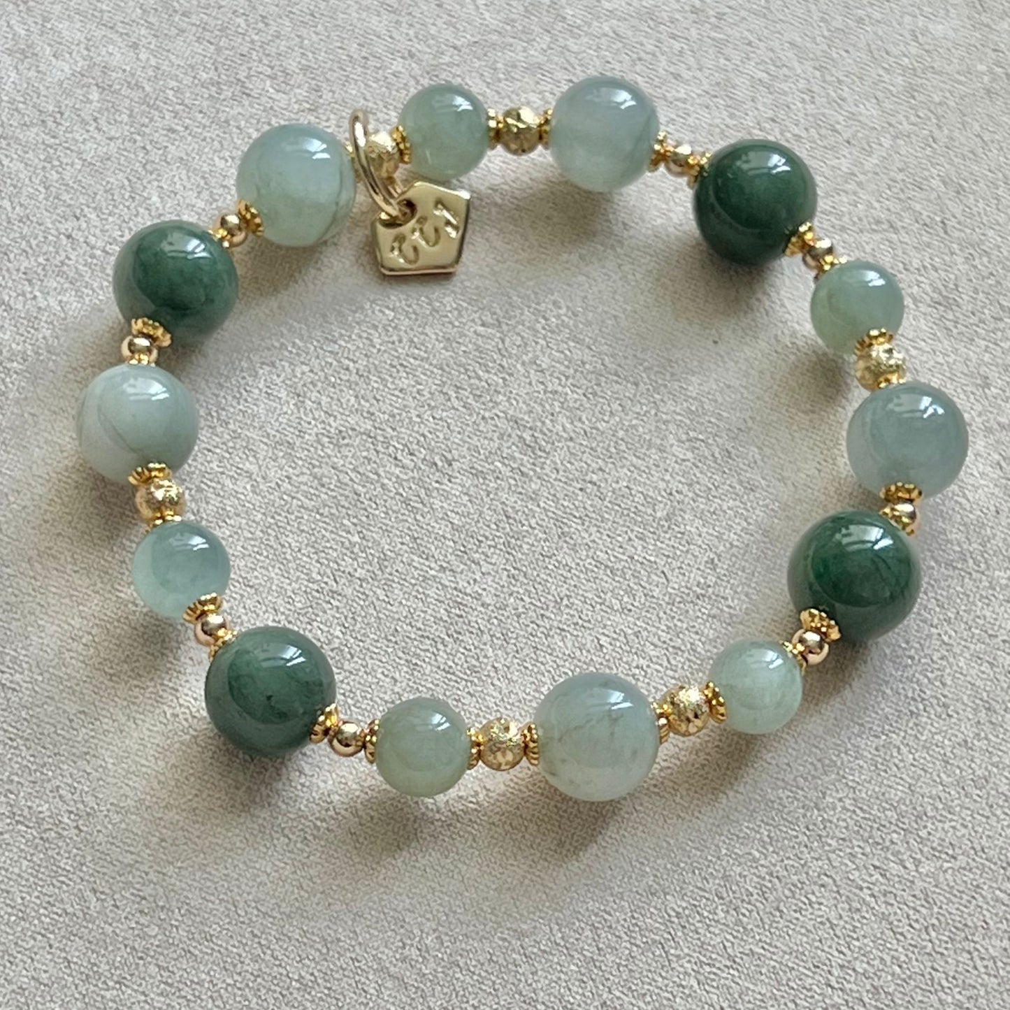 Olive Jade Bracelet
