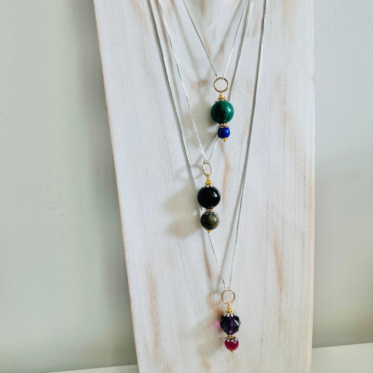 Tourmaline Galaxy Necklace