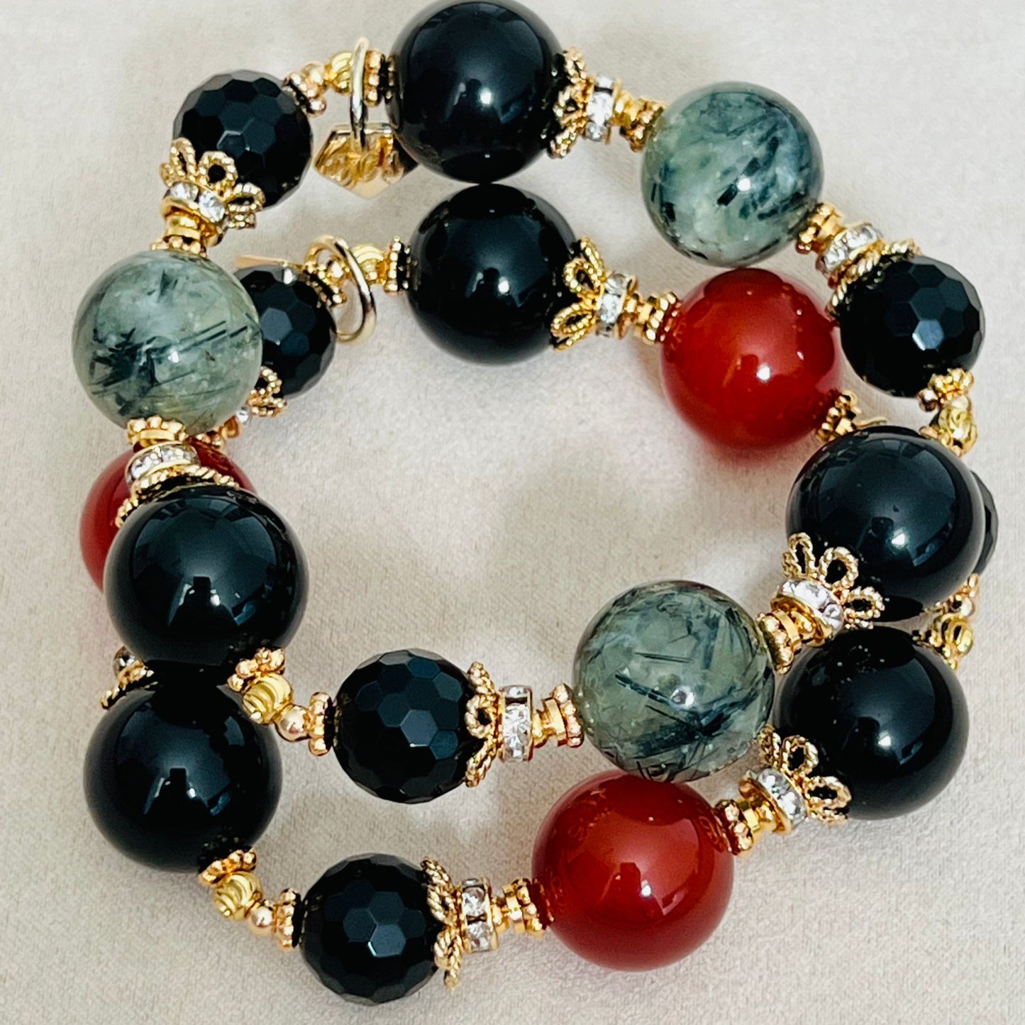 Protective Red Agate Bracelet