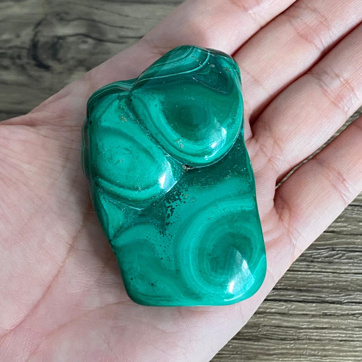 Raw Malachite Stone D