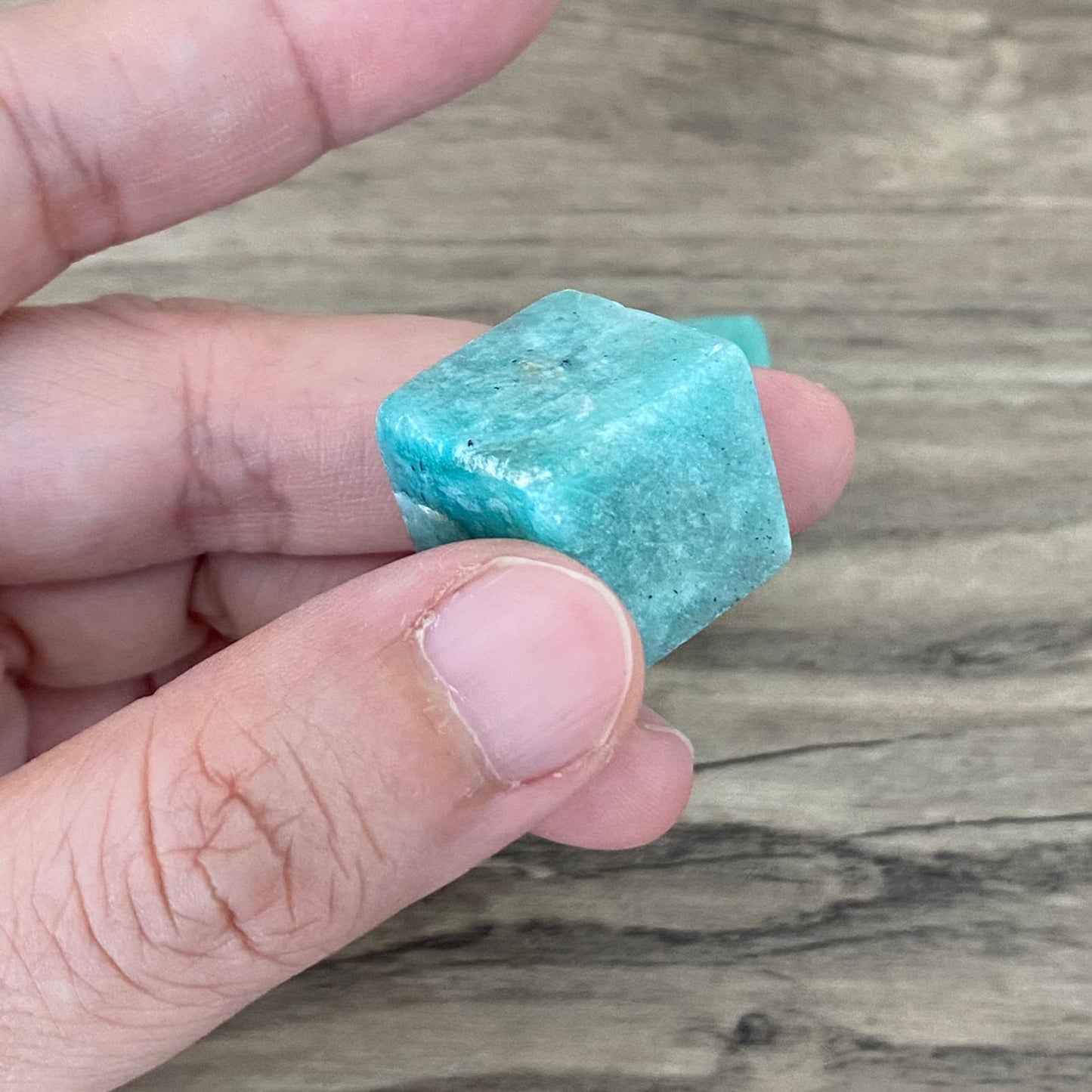 Amazonite Crystal Cube