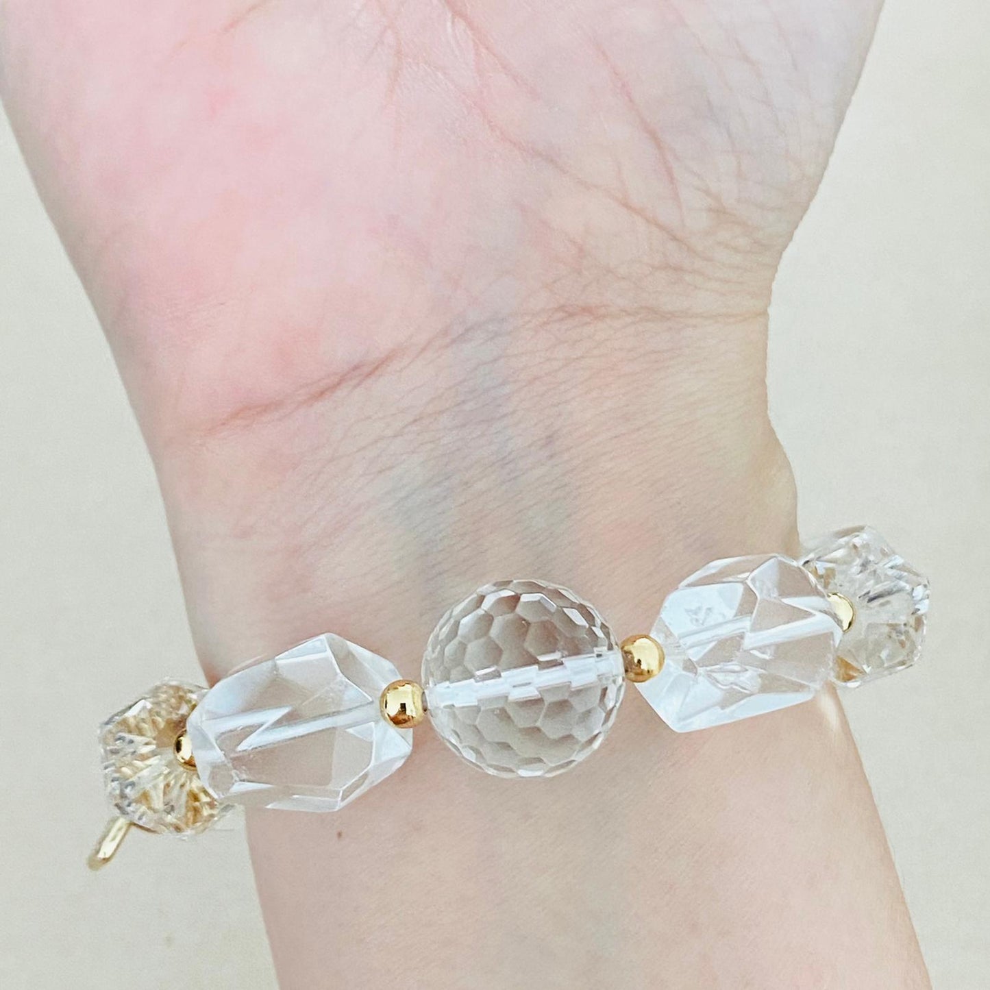 K2 & Rock Crystal Bracelet