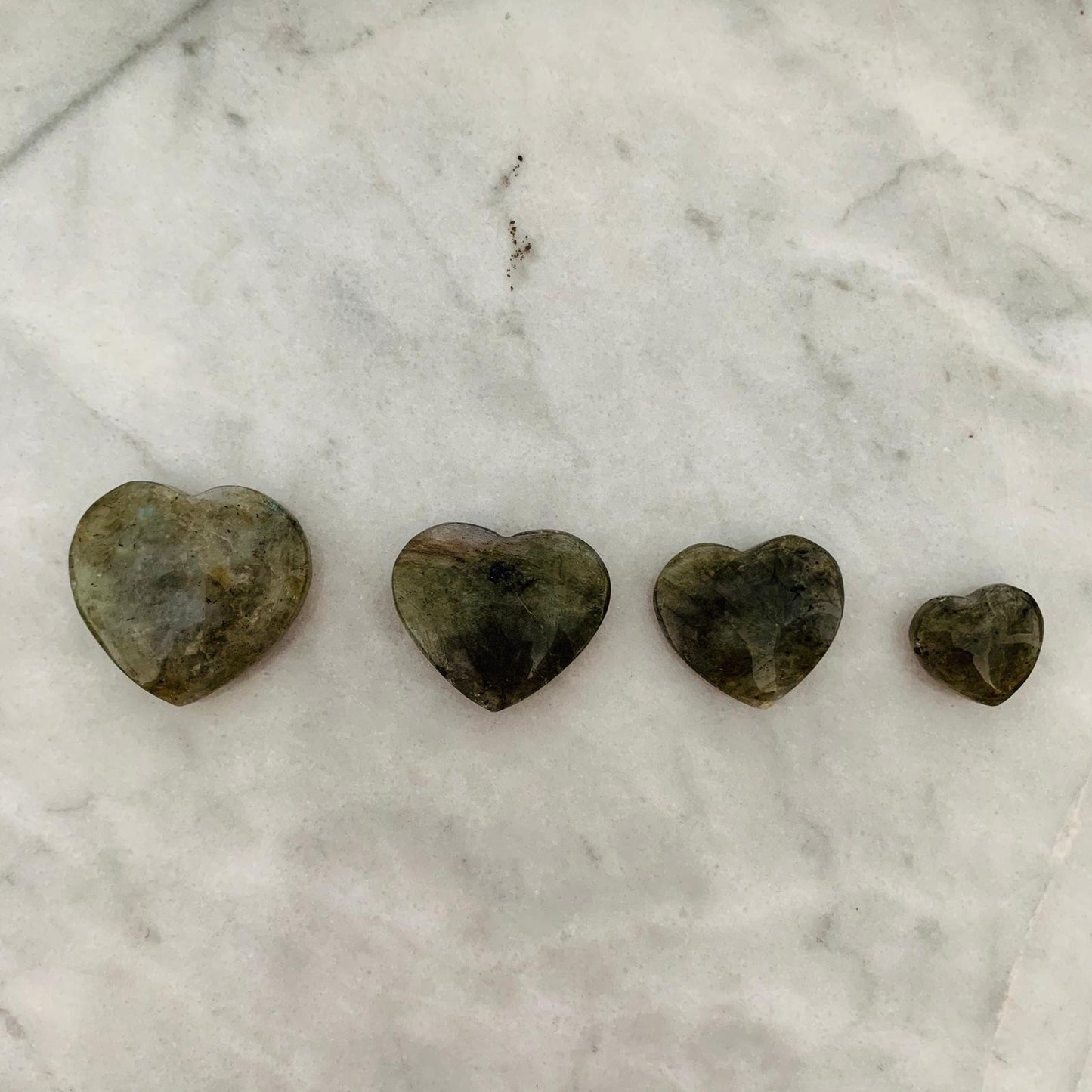 Labradorite Heart Cabochon