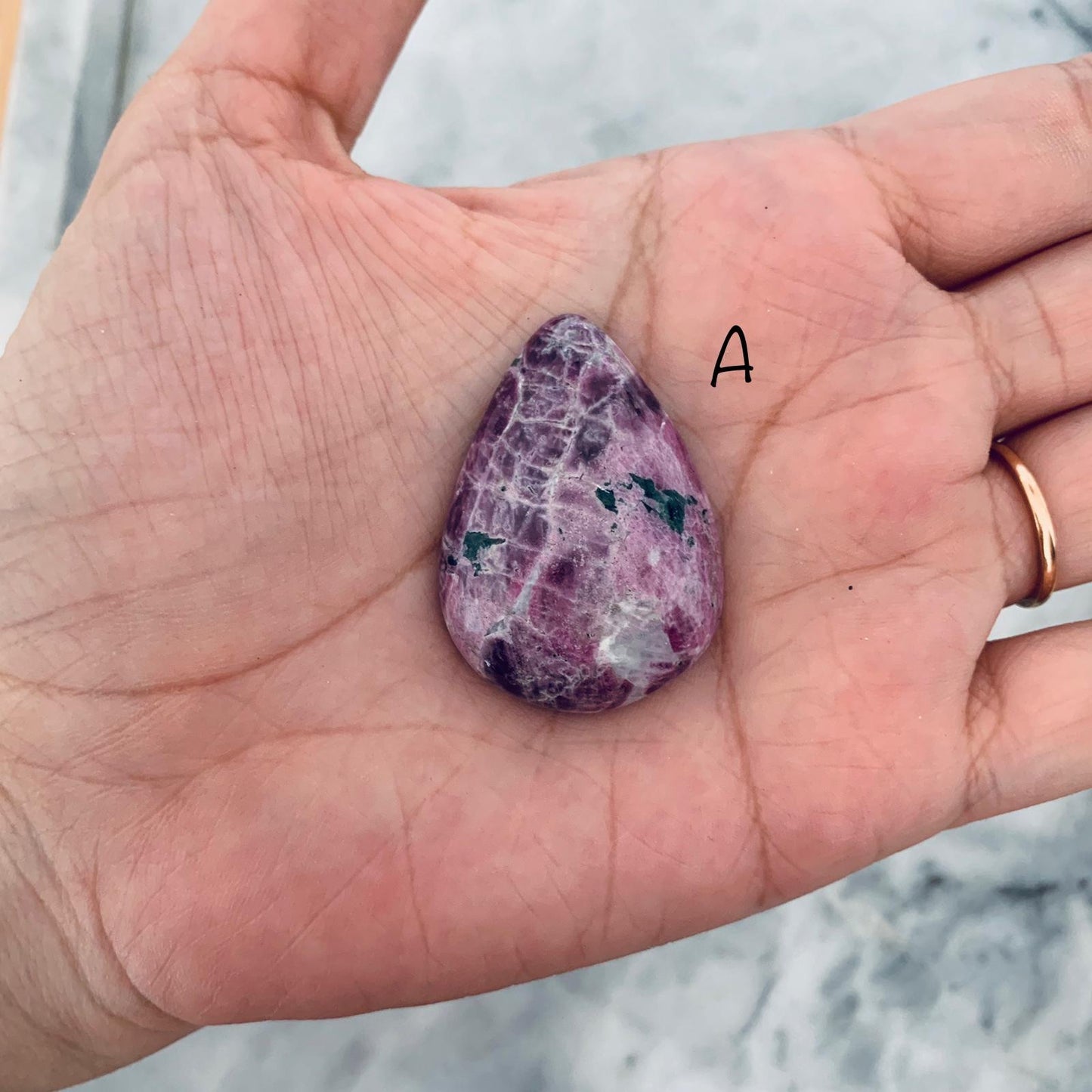 Purple Ruby Zoisite Cabochon