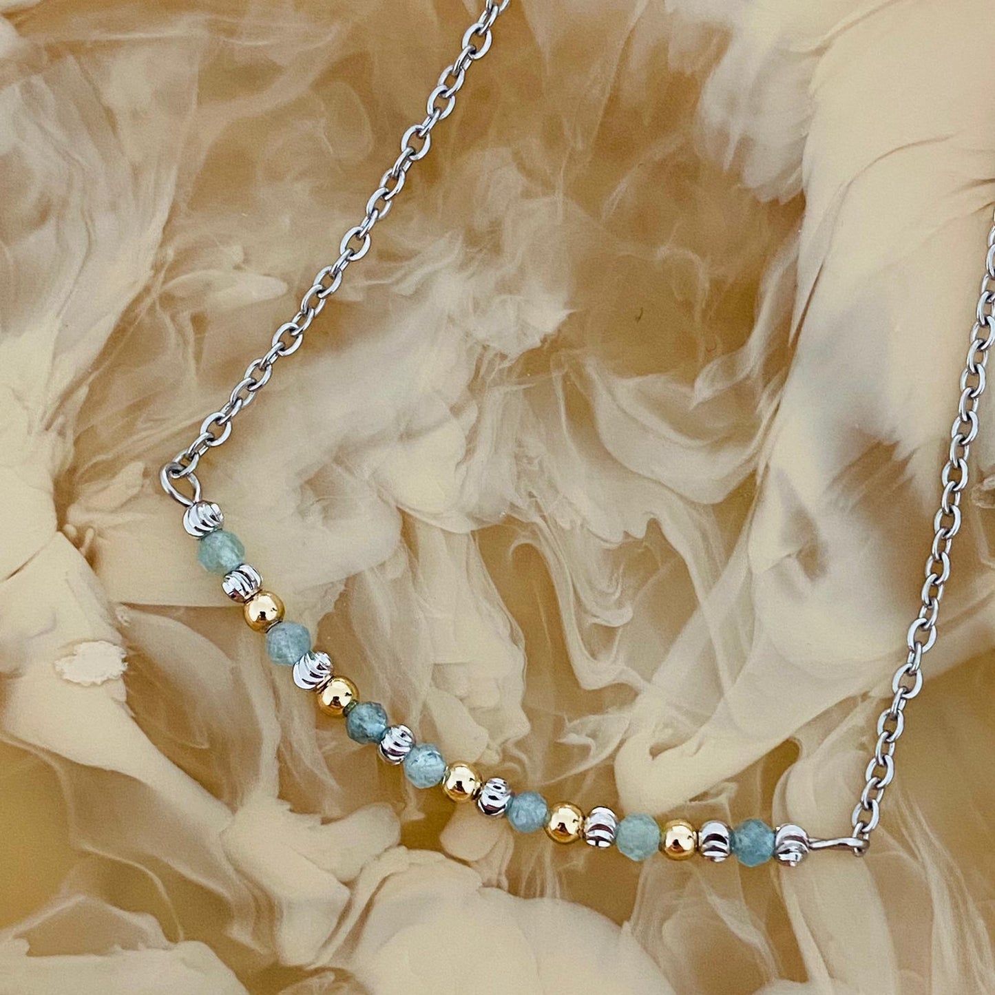 Aquamarine Anklet