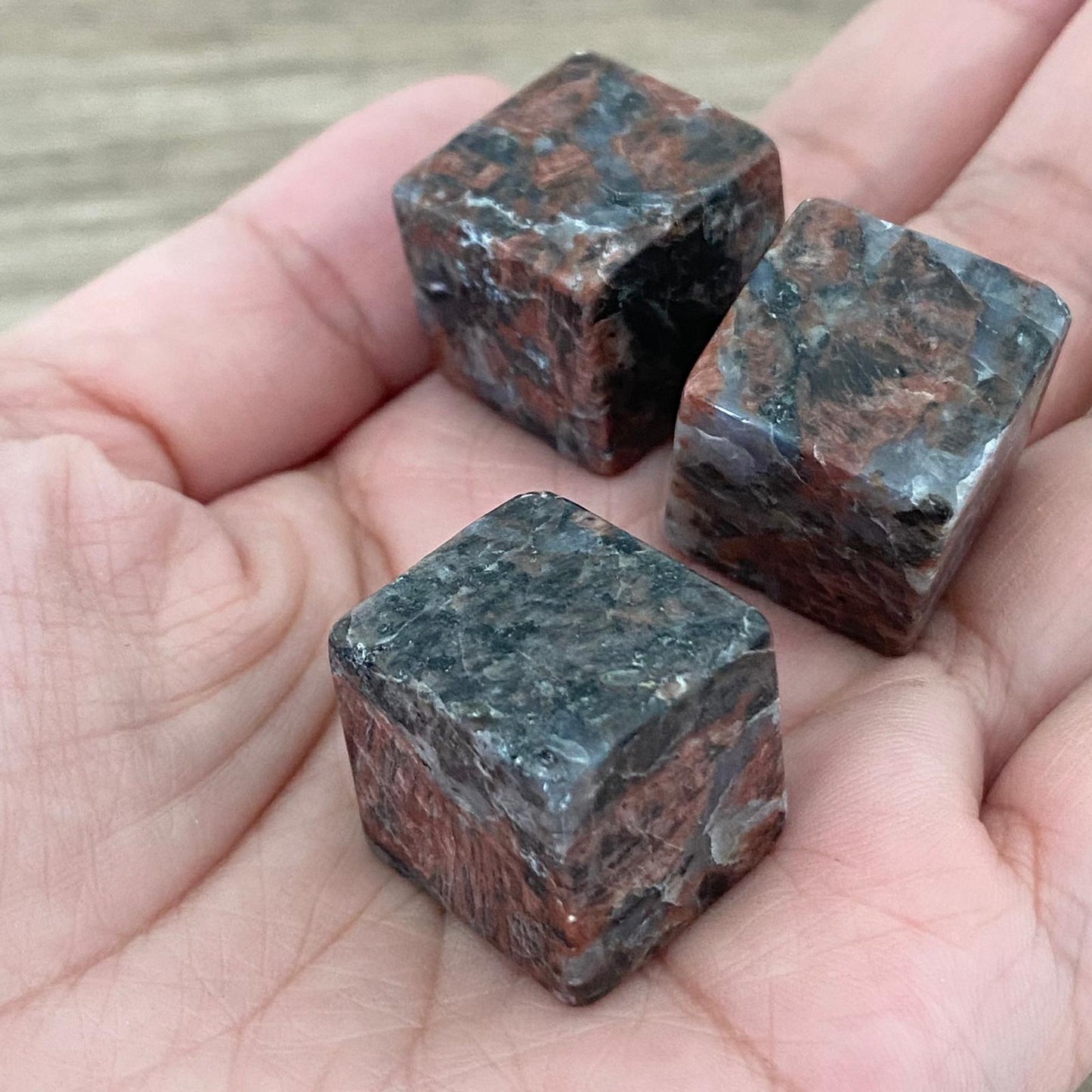 Red Jasper Crystal Cube