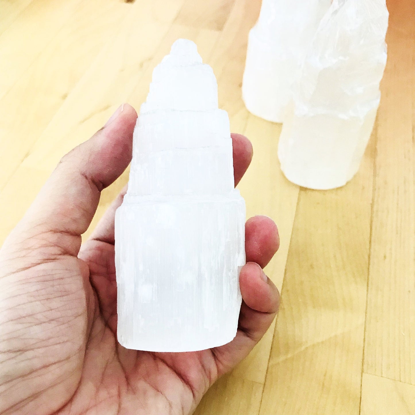 Raw Selenite Tower