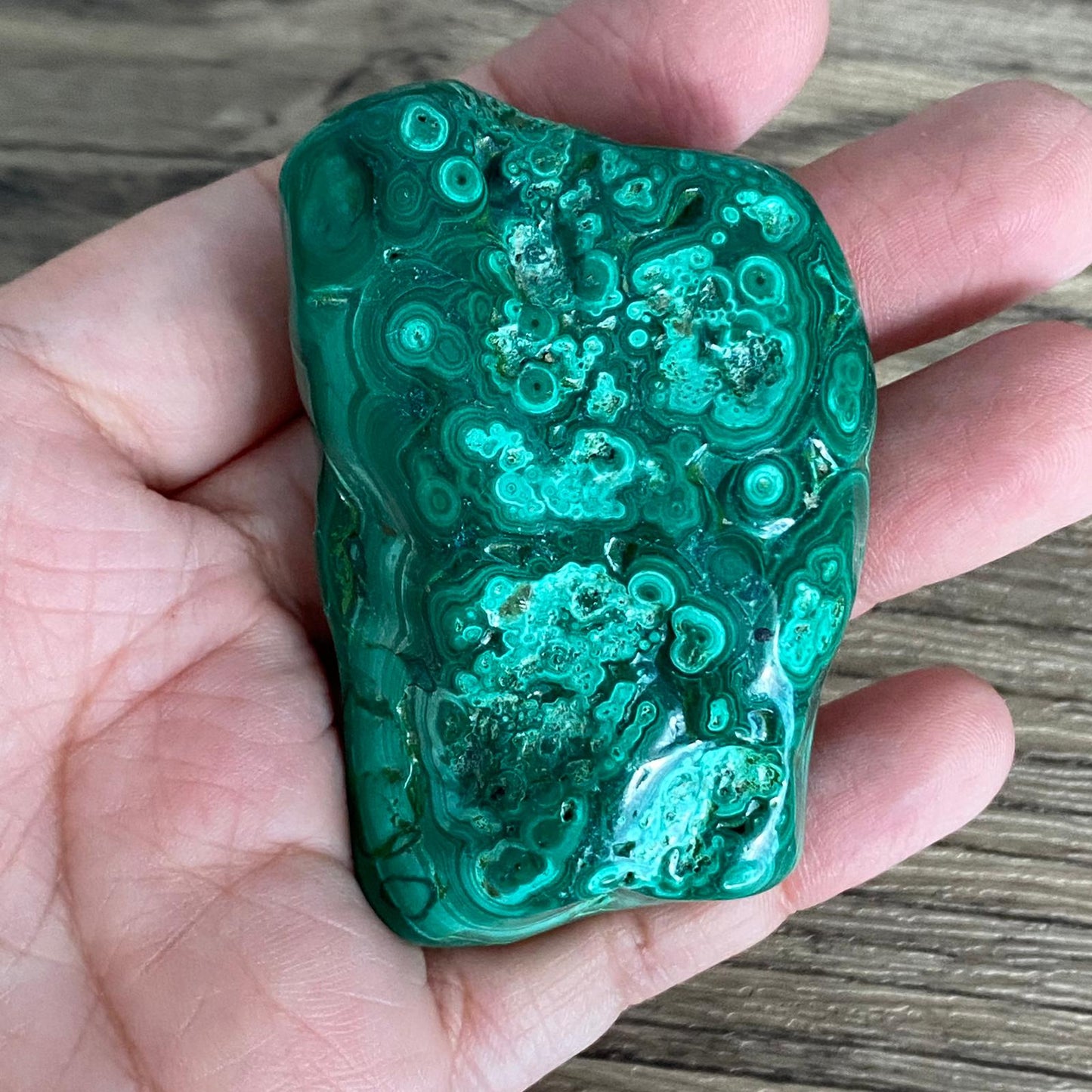 Raw Malachite Stone D