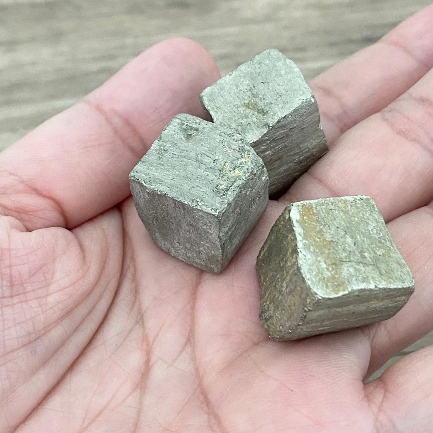 Pyrite Crystal Cube