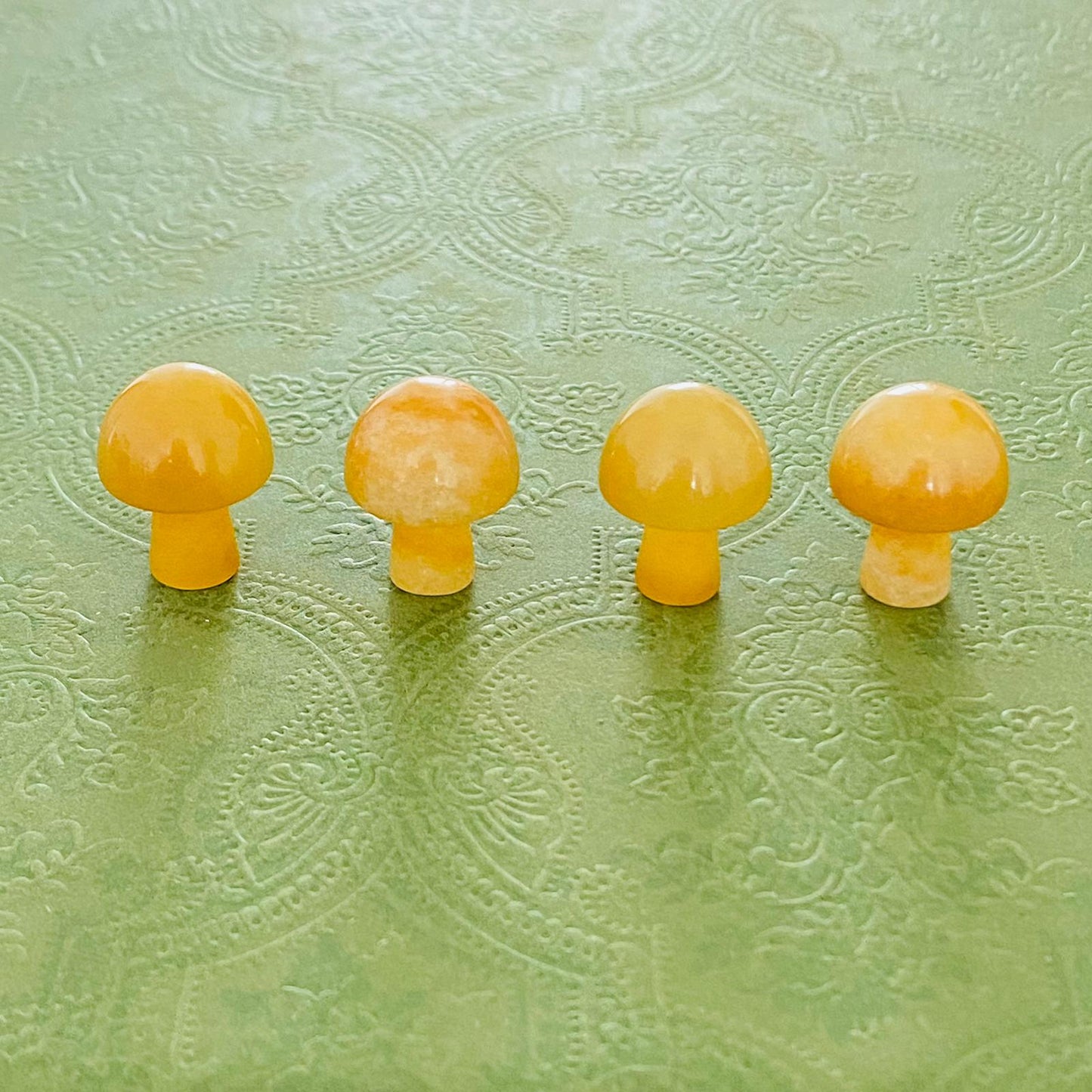 Yellow Aventurine Crystal Mushroom