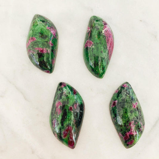 Green Ruby Zoisite Cabochon