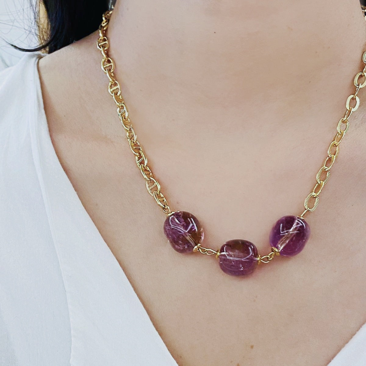 Trilogy Ametrine Necklace