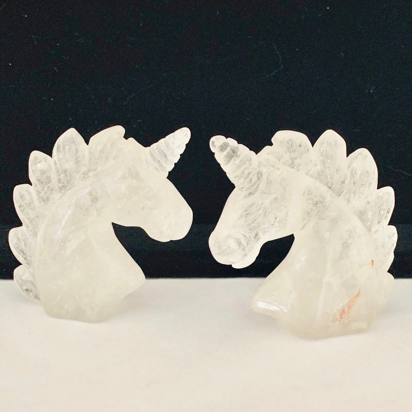 Clear Quartz Unicorn Crystal