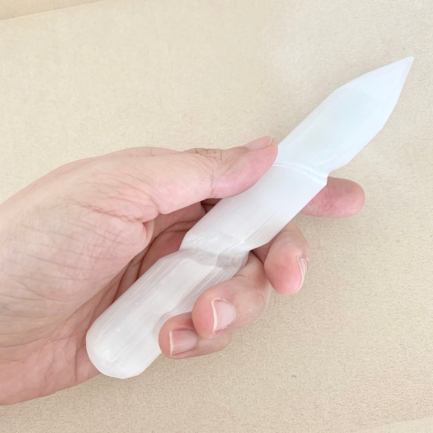 Selenite Wand