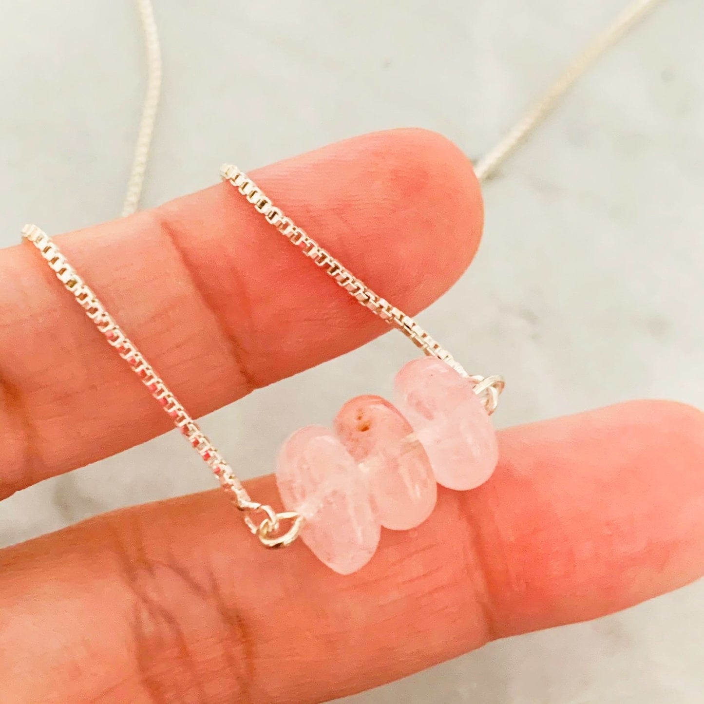 Morganite Necklace