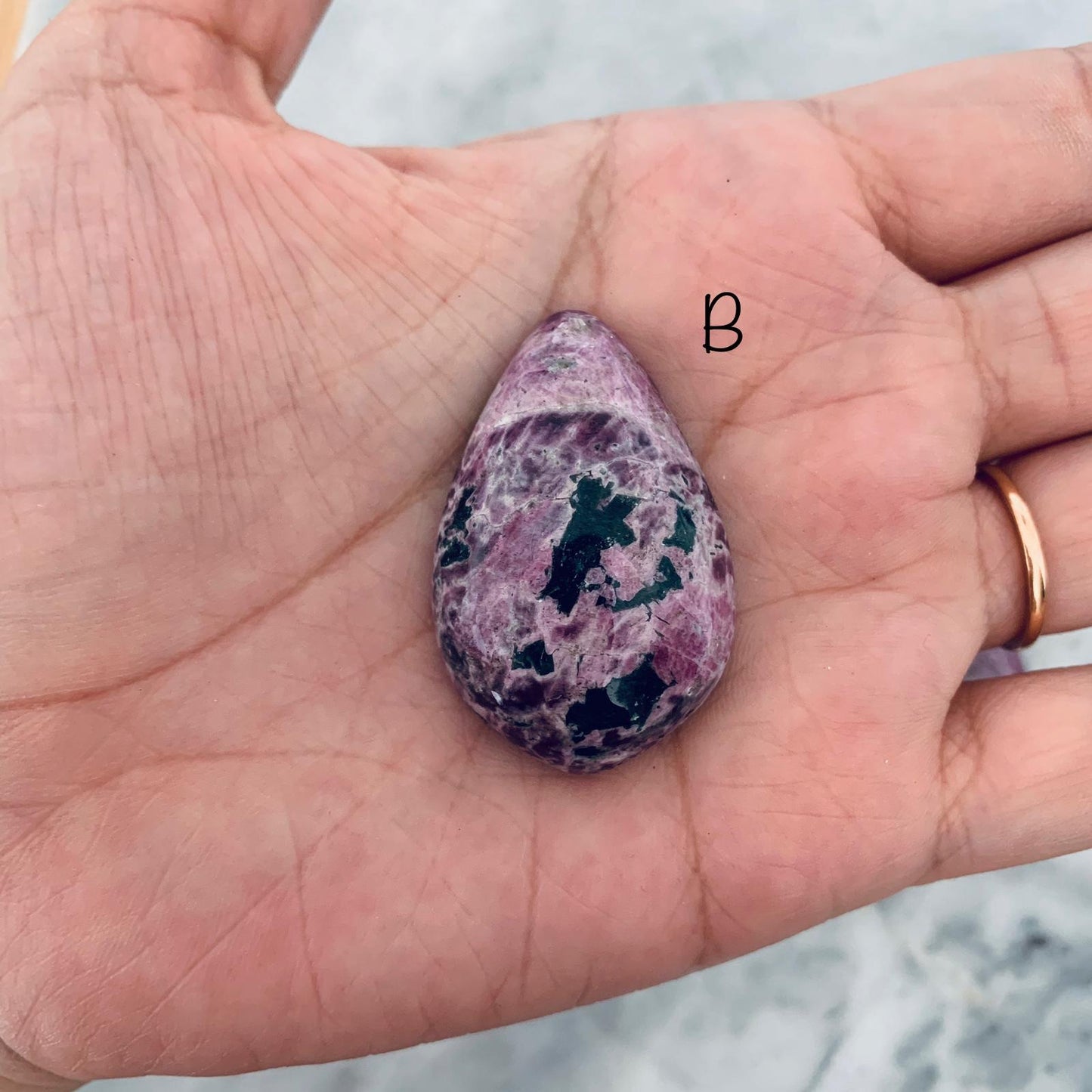 Purple Ruby Zoisite Cabochon