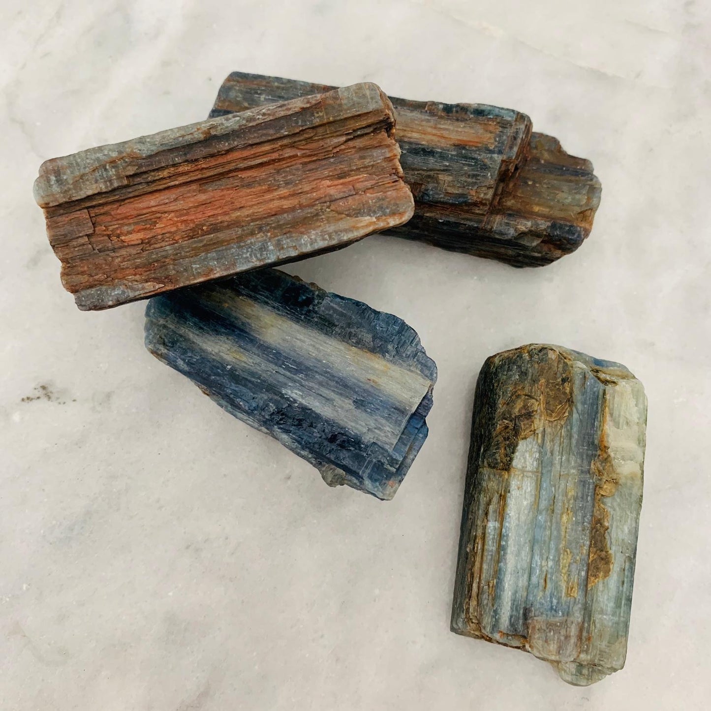 Raw Blue Kyanite Crystals