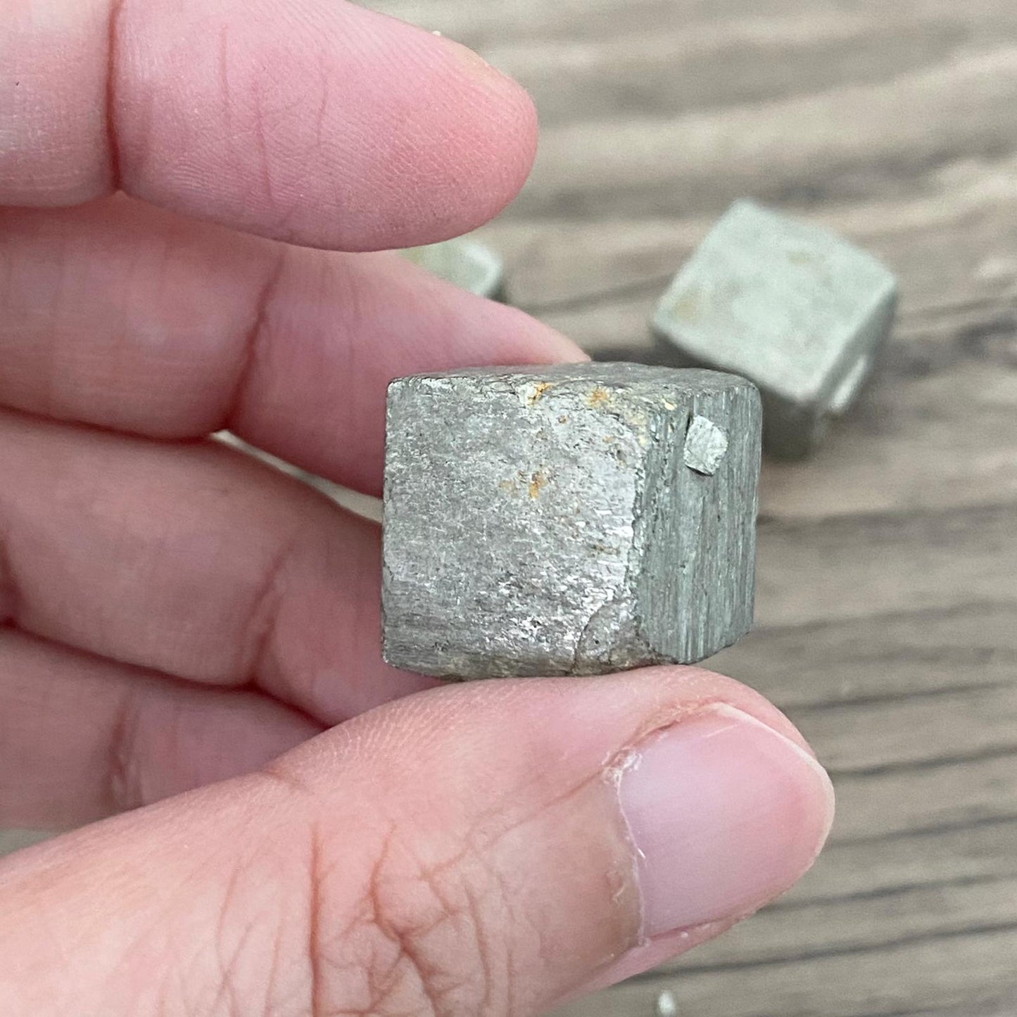 Pyrite Crystal Cube